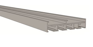 Riel 5 Vías para Panel